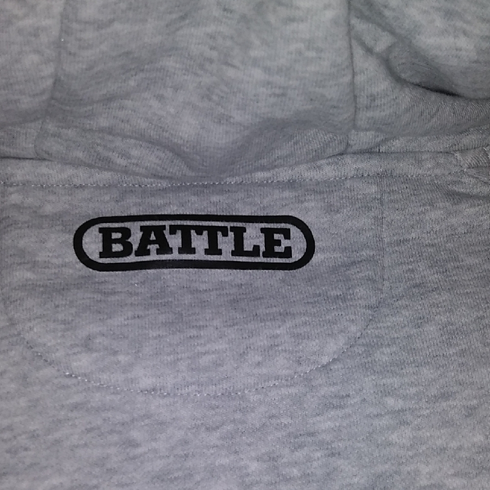 Light Gray Men's Hoodie - Picture 3 of 7